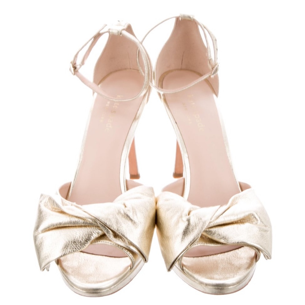 Kate Spade New York Bridal Bow D’Orsay Heels